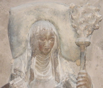 Germany Himmelkron Monastery Agnes von Orlamunde 1354